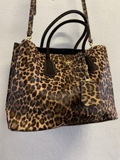 Borsa Prada double Bag Vera Pelle cavallino