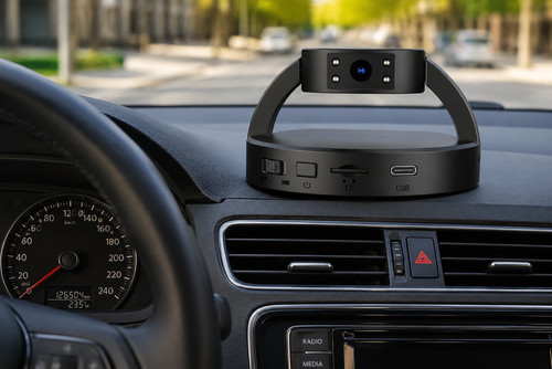 Dash cam auto con - dash, specchietto