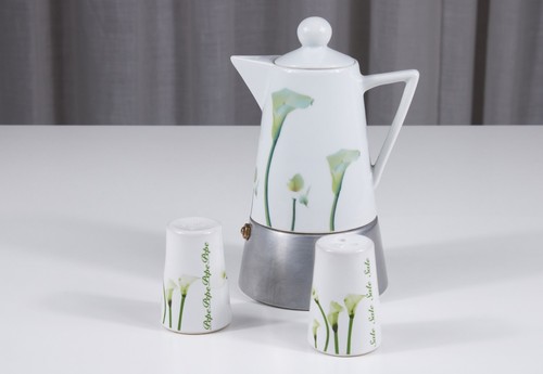 Rara caffettiera porcellana - , a