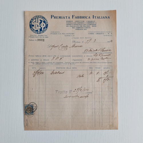 1924 panzani sciroppi - panzani,