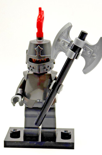 Lego black knight - black,
