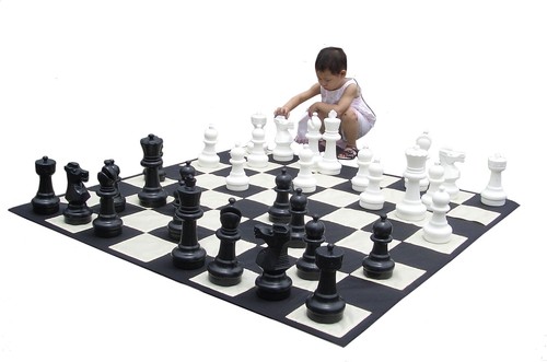 Set scacchi uomo giganti - set, 12"