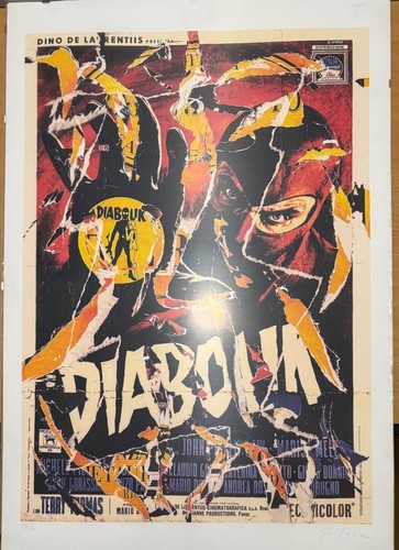 Mimmo rotella diabolik - mimmo,