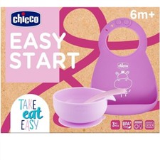 Chicco Set Pappa Silicone