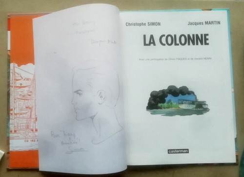Lefranc colonne j - j, martin