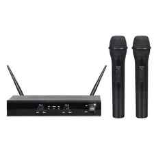 KARMA SET 5002 coppia radiomicrofoni uhf wireless senza fili animatori karaoke