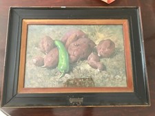 Dipinto tempera su carta Giuseppe Casciaro