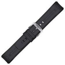 Correa caucho negra Tissot