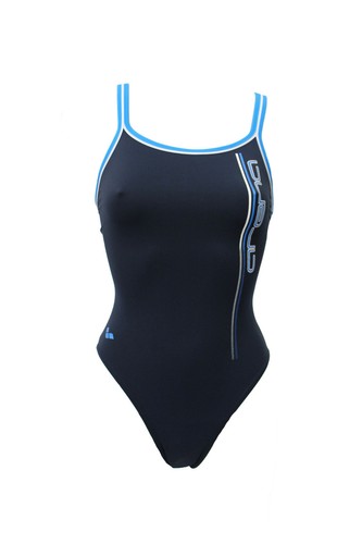 Costume intero donna blu - donna,