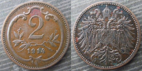 Austria heller 1914 - austria,