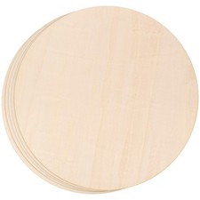  5 pezzi Sernale di porte artigianali rotonde non finite fai da te produrre