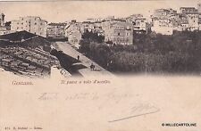 # GENZANO: IL PAESE A VOLO D'UCCELLO  - 1902