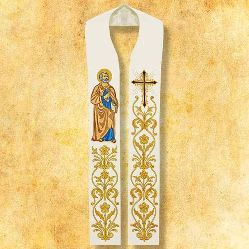 Stola ricamata san - stola,