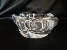 CENDRIER CRISTAL " DAUM " 1950