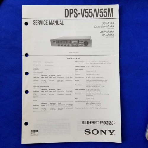 Sony dps v55 v55m - dps-v55, manuale