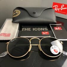 Occhiali da sole Ray-Ban RB3447 rotondi polarizzati nuovi