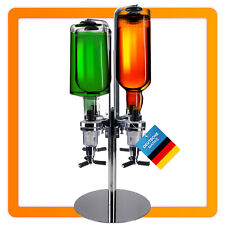 Dispenser bevande Barbutler 4 posizioni set bar portabottiglie erogatore supporto