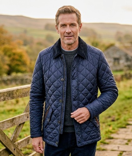 Barbour fortnum quilt giacca - barbour,