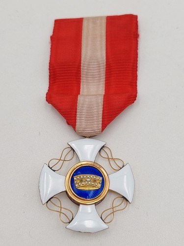 Medaglia croce della - , corona