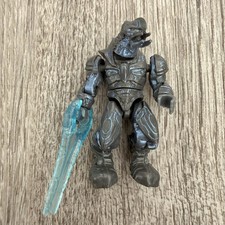 HALO MEGA BLOKS BLUE ARBITER