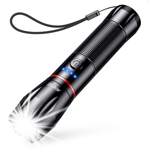 Blukar torcia led - torcia, ricaricabile