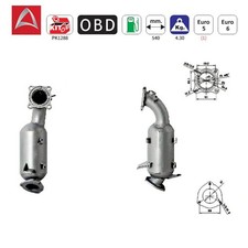 Catalizzatore posteriore per