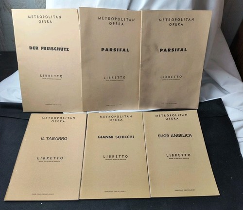Libretti vintage met - 6,
