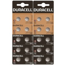 20 Batterie Pile DURACELL LR44