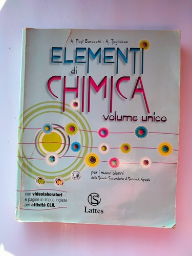 Libro elementi chimica di - libro,