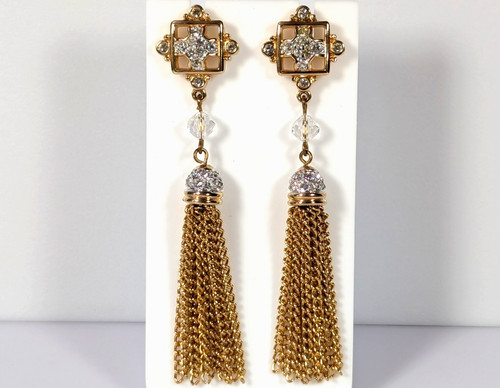 Orecchini vintage swarovski - orecchini,