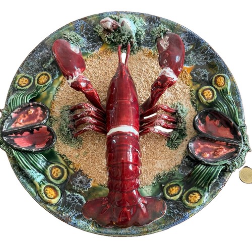 Palissy majolica portuguese - majolica,