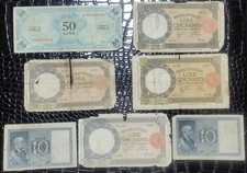 LOTTO BANCONOTE ITALIANE REGNO
