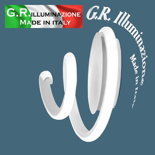 Applique moderna led bianco