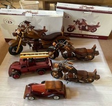 DAFU CRAFTS Bici in legno con
