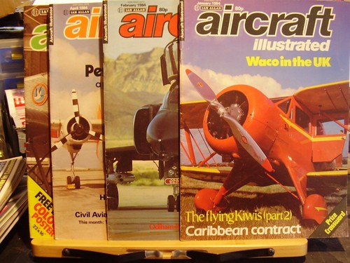 Job lot aviation mags - lot, x