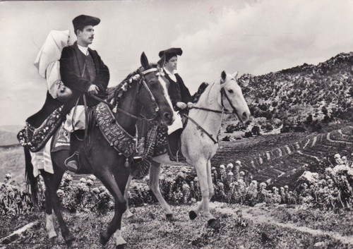 Busachi costumi sardi 1954 - costumi,