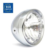 Faro anteriore cromato harley - faro,