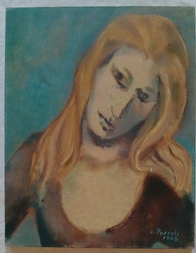 Cesare pezzali dipinto - cesare,