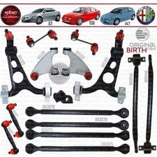 KIT BRACCI BIRTH 16 PEZZI POSTERIORI ANTERIORI ALFA ROMEO 147 156 GT ORIGINALI