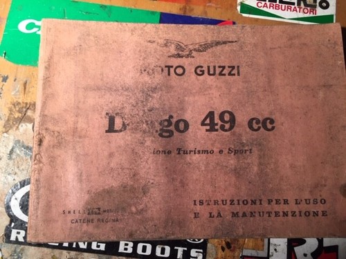 Libretto uso per moto guzzi - ,