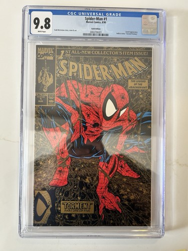 Spider man oro - spider-man, nm/m