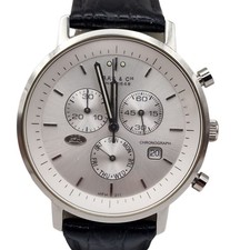 Orologio Uomo Cronografo Haas & Cie - Marca Svizzera - Acciaio Inox - Batteria Nuova