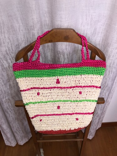 Borsa crochet fatta - fatta, mano