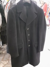 Cappotto Nero Taglia 42 Lana Vergine