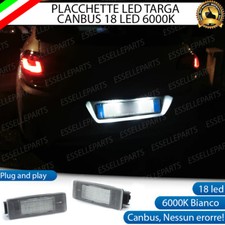 PLACCHETTE A LED LUCI TARGA 18