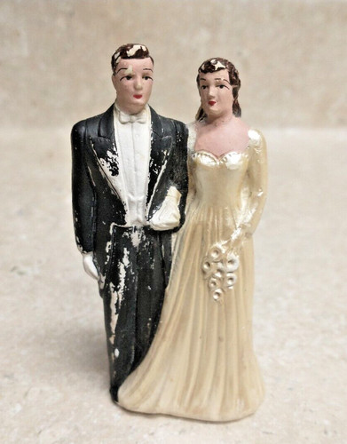 Cake topper vintage - in, gesso