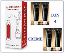 POMPA A VUOTO INGRANDIMENTO PENE+4 GEL UOMO CRESCITA E POTENZIAMENTO EREZIONI
