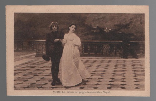 Domenico morelli cartolina - morelli,