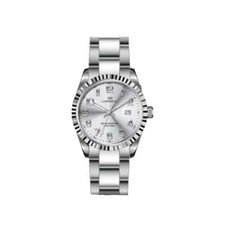 Orologio Uomo LORENZ 28187AA Bracciale Acciaio Silver Sub 50mt