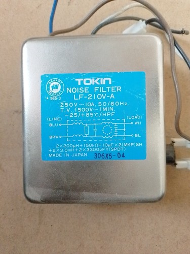 Filtro rete 210v - rete, tokin